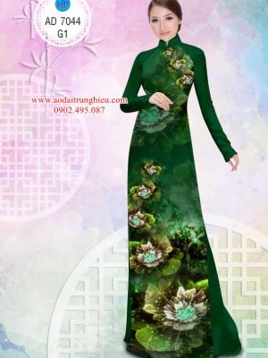 Vải áo dài Hoa ảo kiểu mới AD 7044 21 1563797289 339 Vai ao dai Hoa ao kieu moi AD 7044