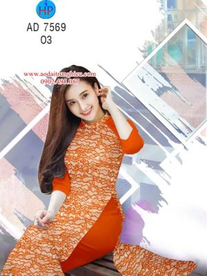Vải áo dài hoa văn kiểu mới AD 7569 24 1563798323 83 Vai ao dai hoa van kieu moi AD 7569