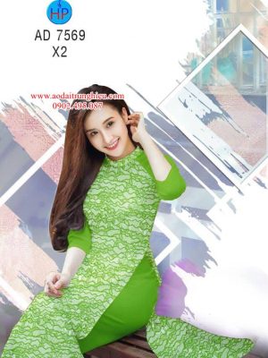 Vải áo dài hoa văn kiểu mới AD 7569 34 1563798324 593 Vai ao dai hoa van kieu moi AD 7569