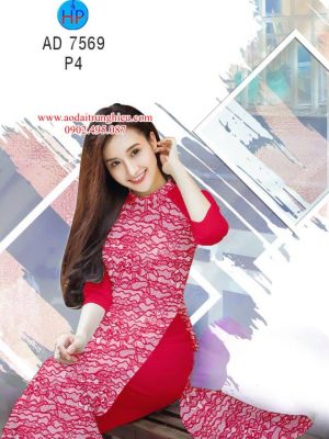 Vải áo dài hoa văn kiểu mới AD 7569 33 1563798324 959 Vai ao dai hoa van kieu moi AD 7569