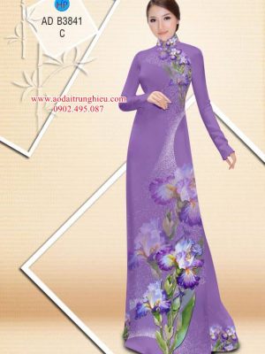 Vải áo dài hoa Lan mới ra AD B3841 23 1563798820 495 Vai ao dai hoa Lan moi ra AD B3841