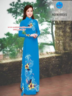 Vải áo dài Hoa Ly kiểu mới AD N1913 29 1563800468 3 Vai ao dai Hoa Ly kieu moi AD N1913