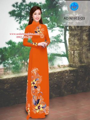 Vải áo dài Hoa Ly kiểu mới AD N1913 25 1563800468 571 Vai ao dai Hoa Ly kieu moi AD N1913