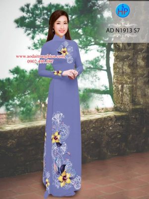 Vải áo dài Hoa Ly kiểu mới AD N1913 27 1563800468 704 Vai ao dai Hoa Ly kieu moi AD N1913