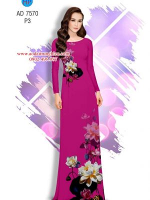 Vải áo dài Sen mới ra AD 7570 30 1563800587 162 Vai ao dai Sen moi ra AD 7570