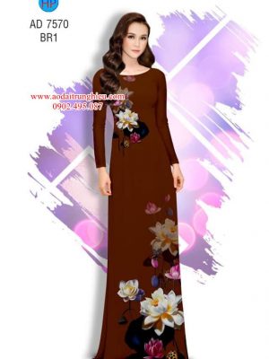 Vải áo dài Sen mới ra AD 7570 25 1563800587 337 Vai ao dai Sen moi ra AD 7570