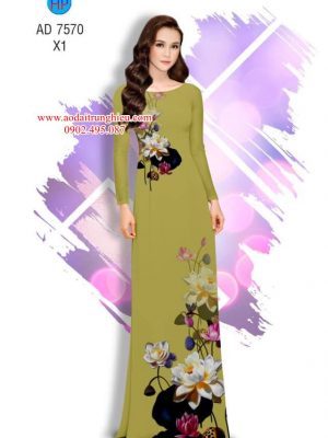 Vải áo dài Sen mới ra AD 7570 33 1563800587 746 Vai ao dai Sen moi ra AD 7570