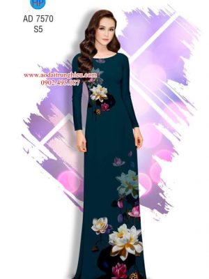 Vải áo dài Sen mới ra AD 7570 37 1563800587 837 Vai ao dai Sen moi ra AD 7570