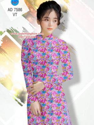 Vải áo dài Hoa đều thiết kế 2019 AD 7586 23 1563896849 232 Vai ao dai Hoa deu thiet ke 2019 AD 7586