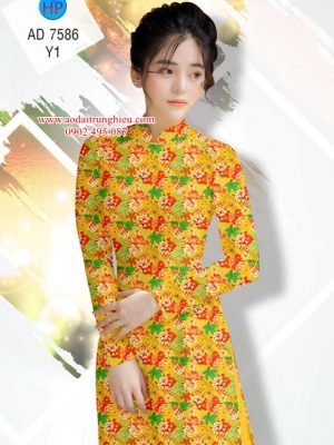 Vải áo dài Hoa đều thiết kế 2019 AD 7586 25 1563896849 671 Vai ao dai Hoa deu thiet ke 2019 AD 7586