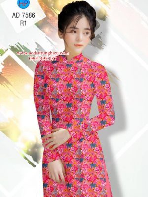Vải áo dài Hoa đều thiết kế 2019 AD 7586 22 1563896849 717 Vai ao dai Hoa deu thiet ke 2019 AD 7586