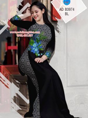 Vải áo dài hoa ngay eo thiết kế 2019 AD B3974 28 1563897245 252 Vai ao dai hoa ngay eo thiet ke 2019 AD