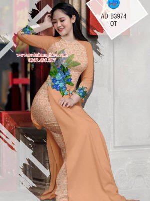 Vải áo dài hoa ngay eo thiết kế 2019 AD B3974 22 1563897245 488 Vai ao dai hoa ngay eo thiet ke 2019 AD
