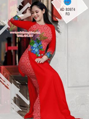Vải áo dài hoa ngay eo thiết kế 2019 AD B3974 30 1563897245 71 Vai ao dai hoa ngay eo thiet ke 2019 AD