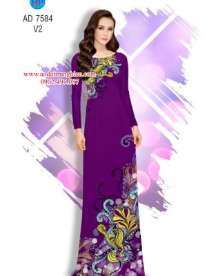 Vải áo dài Hoa văn thiết kế 2019 AD 7584 27 1563898148 156 Vai ao dai Hoa van thiet ke 2019 AD 7584