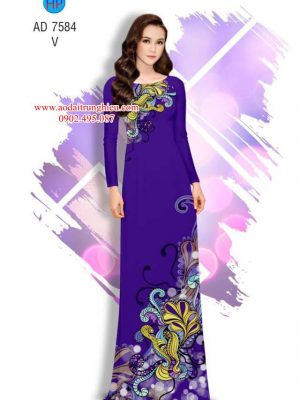 Vải áo dài Hoa văn thiết kế 2019 AD 7584 28 1563898148 722 Vai ao dai Hoa van thiet ke 2019 AD 7584