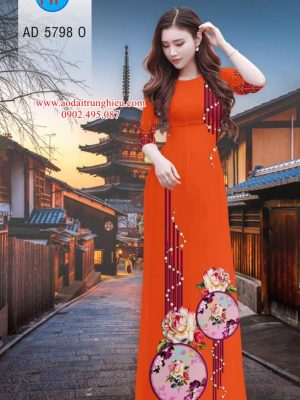 Vải áo dài Hoa hồng mới ra AD 5798 34 1563898282 405 Vai ao dai Hoa hong moi ra AD 5798