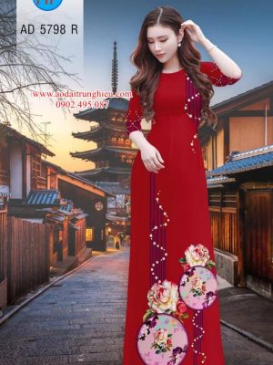 Vải áo dài Hoa hồng mới ra AD 5798 23 1563898282 542 Vai ao dai Hoa hong moi ra AD 5798