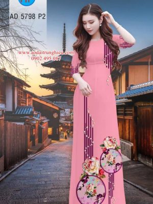 Vải áo dài Hoa hồng mới ra AD 5798 25 1563898282 961 Vai ao dai Hoa hong moi ra AD 5798