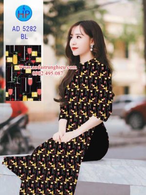 Vải áo dài hoa nhí mới ra AD 5282 25 1563899223 305 Vai ao dai hoa nhi moi ra AD 5282