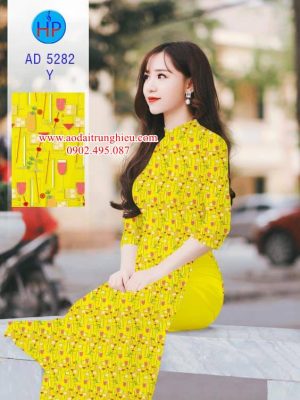 Vải áo dài hoa nhí mới ra AD 5282 27 1563899223 356 Vai ao dai hoa nhi moi ra AD 5282