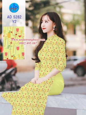 Vải áo dài hoa nhí mới ra AD 5282 37 1563899223 402 Vai ao dai hoa nhi moi ra AD 5282