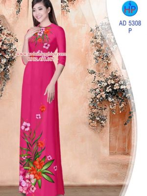 1563899357 153 Vai ao dai Hoa Dam But thiet ke 2019 AD