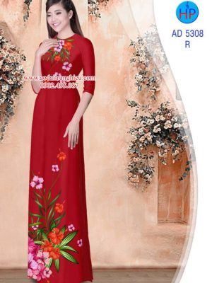 1563899357 288 Vai ao dai Hoa Dam But thiet ke 2019 AD