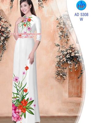 1563899357 377 Vai ao dai Hoa Dam But thiet ke 2019 AD