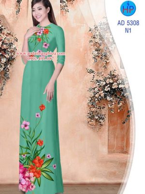 1563899357 417 Vai ao dai Hoa Dam But thiet ke 2019 AD