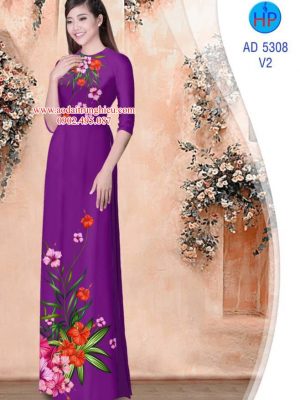 1563899357 99 Vai ao dai Hoa Dam But thiet ke 2019 AD