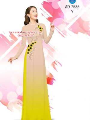 Vải áo dài hoa 3D kiểu mới AD 7585 23 1563899766 197 Vai ao dai hoa 3D kieu moi AD 7585