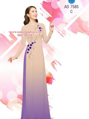 Vải áo dài hoa 3D kiểu mới AD 7585 35 1563899766 249 Vai ao dai hoa 3D kieu moi AD 7585