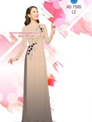 Vải áo dài hoa 3D kiểu mới AD 7585 31 1563899766 305 Vai ao dai hoa 3D kieu moi AD 7585