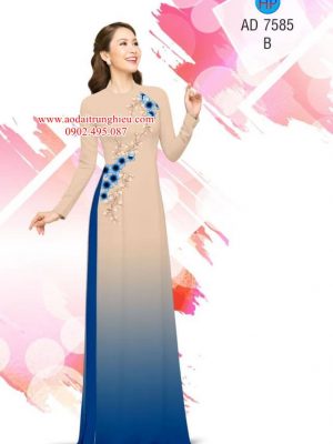 Vải áo dài hoa 3D kiểu mới AD 7585 34 1563899766 570 Vai ao dai hoa 3D kieu moi AD 7585