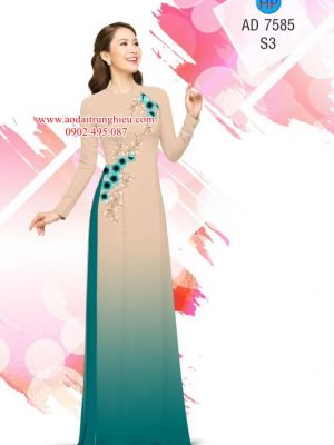 Vải áo dài hoa 3D kiểu mới AD 7585 24 1563899766 590 Vai ao dai hoa 3D kieu moi AD 7585
