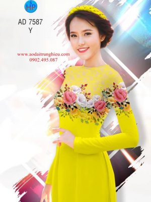 Vải áo dài Hoa in 3D thiết kế 2019 AD 7587 26 1563899892 211 Vai ao dai Hoa in 3D thiet ke 2019 AD