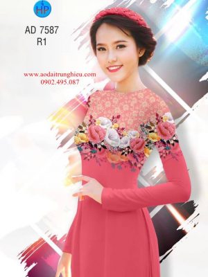 Vải áo dài Hoa in 3D thiết kế 2019 AD 7587 23 1563899892 589 Vai ao dai Hoa in 3D thiet ke 2019 AD
