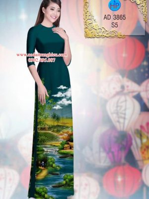 Vải áo dài Quê hương yên bình thiết kế 2019 AD 3865 30 1563901748 149 Vai ao dai Que huong yen binh thiet ke 2019