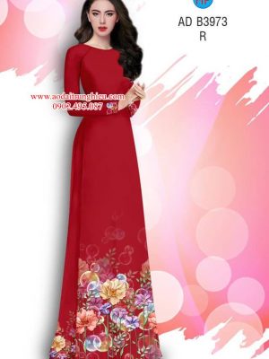 Vải áo dài Hoa in 3D kiểu mới AD B3973 26 1563902055 304 Vai ao dai Hoa in 3D kieu moi AD B3973