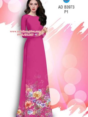 Vải áo dài Hoa in 3D kiểu mới AD B3973 28 1563902055 880 Vai ao dai Hoa in 3D kieu moi AD B3973