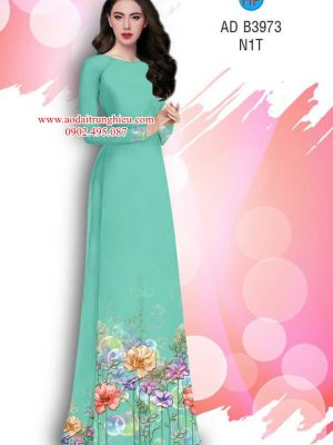 Vải áo dài Hoa in 3D kiểu mới AD B3973 21 1563902055 95 Vai ao dai Hoa in 3D kieu moi AD B3973