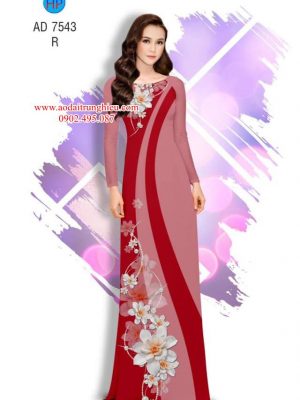 Vải áo dài Hoa in 3D kiểu mới AD 7543 36 1563902257 669 Vai ao dai Hoa in 3D kieu moi AD 7543