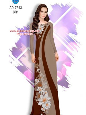 Vải áo dài Hoa in 3D kiểu mới AD 7543 31 1563902257 926 Vai ao dai Hoa in 3D kieu moi AD 7543