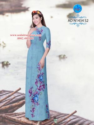 Vải áo dài Hoa in 3D kiểu mới AD N1434 21 1563904708 272 Vai ao dai Hoa in 3D kieu moi AD N1434