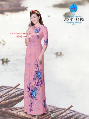 Vải áo dài Hoa in 3D kiểu mới AD N1434 22 1563904708 710 Vai ao dai Hoa in 3D kieu moi AD N1434
