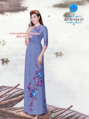 Vải áo dài Hoa in 3D kiểu mới AD N1434 25 1563904708 71 Vai ao dai Hoa in 3D kieu moi AD N1434