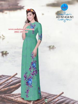 Vải áo dài Hoa in 3D kiểu mới AD N1434 31 1563904709 159 Vai ao dai Hoa in 3D kieu moi AD N1434