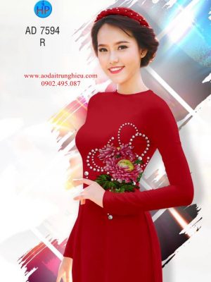 Vải áo dài Hoa Cúc e ấp mới ra AD 7594 26 1564068166 413 Vai ao dai Hoa Cuc e ap moi ra AD