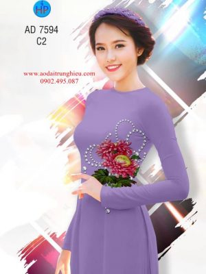 Vải áo dài Hoa Cúc e ấp mới ra AD 7594 29 1564068166 610 Vai ao dai Hoa Cuc e ap moi ra AD